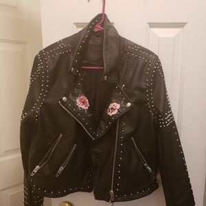 Leather jacket